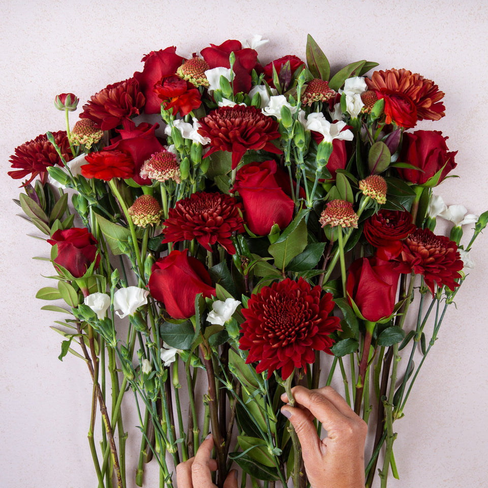 The Red Velvet DIY | Sami Sacha Flowers